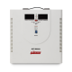 Стабилизатор POWERMAN AVS 8000D, ступенчатый регулятор, цифровые индикаторы уровней напряжения, 8000ВА, 140-260В, максимальный входной ток 40А, клеммная колодка, IP-20, напольный, 410мм х 280мм х 310мм, 13.5 кг. POWERMAN AVS 8000D
