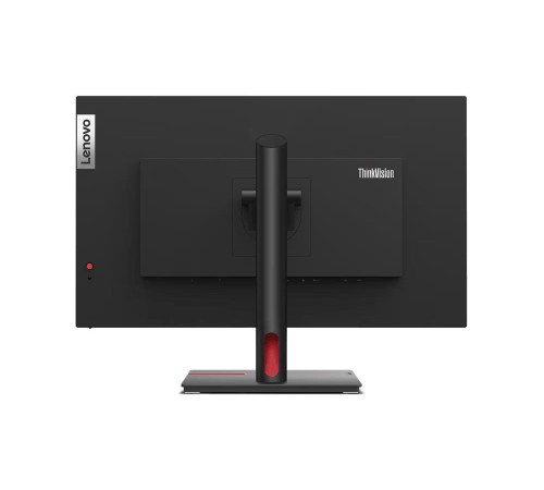 Монитор Lenovo 27" T27p-30, 16:9, IPS, 3840x2160, 4ms, 350cd, 60Hz, 1xHDMI, 1xDP, USB-C, 4xUSB, LAN, HAS, черный/красный
