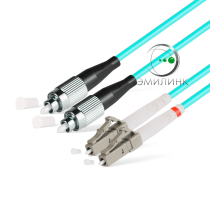 Шнур оптический NTSS PREMIUM dpc LC/UPC-LC/UPC 50/125 (OM3) 3.0мм 10м LSZH