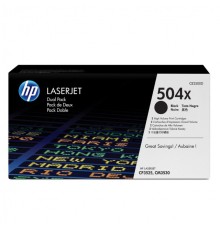 Картридж лазерный HP 504X CE250XD черный x2упак. (21000стр.) для HP CLJ CP3525/CM3530