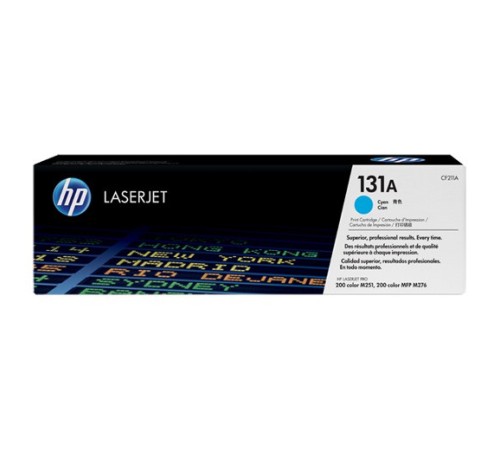 Картридж лазерный HP 131A CF211A голубой для HP LJ Pro M251/M276