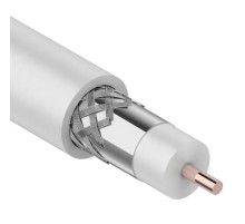 Rexant (01-3011) Кабель коаксиальный магистральный RG-11U, 75Ом, CCS/Al/Al, 83%, 305м, OUTDOOR, черный