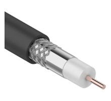 PROconnect (01-2205-1) Кабель коаксиальный RG-6U, 75Ом, CCS/Al/Al, 48%, 100м, OUTDOOR, черный