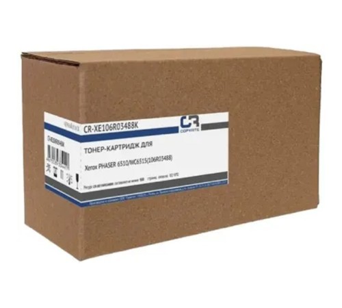 Картридж лазерный CopyRite CR-XE106R03488K 106R03488 черный (5500стр.) для Xerox Phaser 6510/WC6515 Картридж лазерный CopyRite CR-XE106R03488K 106R03488 черный (5500стр.) для Xerox Phaser 6510/WC6515