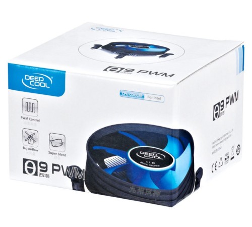 Устройство охлаждения(кулер) Deepcool THETA 9 PWM Soc-1200/1150/1151/1155 4-pin 18-45dB Al 95W 269gr Ret