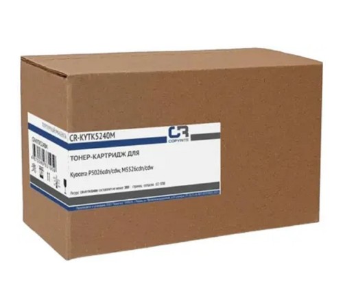Картридж лазерный CopyRite CR-KYTK5240M TK-5240M пурпурный (3000стр.) для Kyocera P5026cdn/cdw/M5526