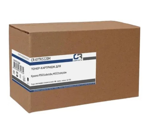 Картридж лазерный CopyRite CR-KYTK5220M TK-5220M пурпурный (1200стр.) для Kyocera P5021cdn/cdw/M5521