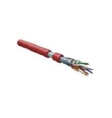 Кабель Hyperline FUTP4-C5E-S24-IN-LSLTX-RD-305 (305м) Кабель витая пара, экранированный F/UTP, общий экран фольга, категория 5e, 4 пары 24 AWG, 4х2х0,51 мм, однопроволочные
жилы, нг(А)-LSLTx, внутренний -20°C – +60°C, красный,
системная гарантия 25 лет