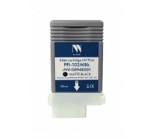 Струйный картридж NV Print PFI-102MBk (NV-0894B001) Matte Black для Canon ImagePROGRAF iPF500/510/600/610 (130 мл)