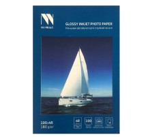 NV Print (NVP-180Gl4Rs100) Глянцевая фотобумага для струйной печати 180 г/м2 4R(100mmx150mm) 100  листов
