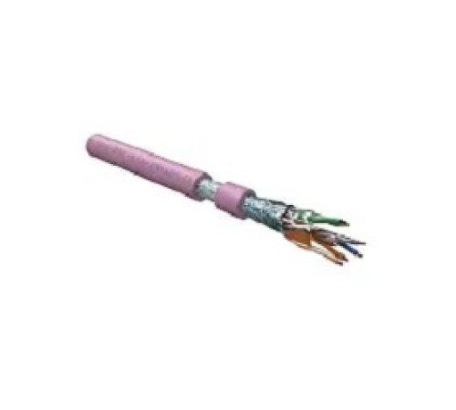 Кабель Hyperline FUTP4-C5E-S24-IN-LSLTX-PK-305 (305м) Кабель витая пара, экранированный F/UTP, общий экран фольга, категория 5e, 4 пары 24 AWG, 4х2х0,51 мм, однопроволочныежилы, нг(А)-LSLTx, внутренни