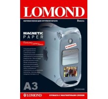 Фотобумага Lomond 2020348 A3/660г/м2/2л./белый матовое/магнитный слой для струйной печати