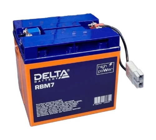 Сменный батарейный картридж DELTA RBM7 Сменный батарейный картридж DELTA RBM7