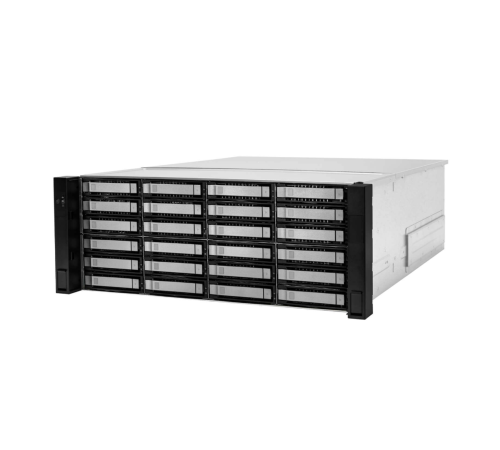 Дисковая полка SNR-JB424D, 4U, 24xHDD, 2 контроллера 12Gb/s, резервируемый БП