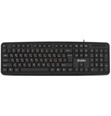 Клавиатура SVEN KB-S230 чёрная (104кл, каб. 2м) Sven SV-018399