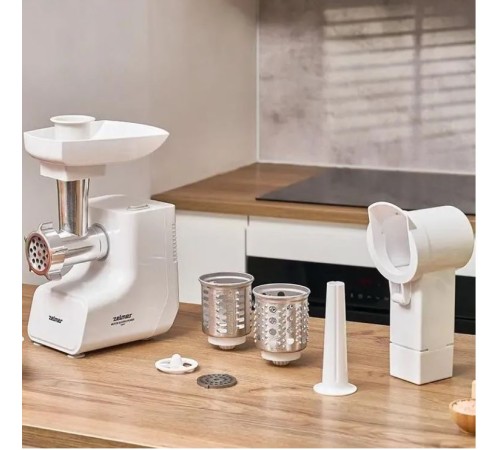 Мясорубка Zelmer ZMM3512B белый