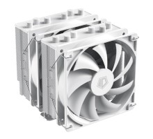 Вентилятор для процессора ID-COOLING SE-206-XT White Socket AM4/AM5/115x/1200/1700, 120mm, 1800rpm, 35.2 дБ, 250W, PWM 4-pin, Al-Cu (SE-206-XT White)