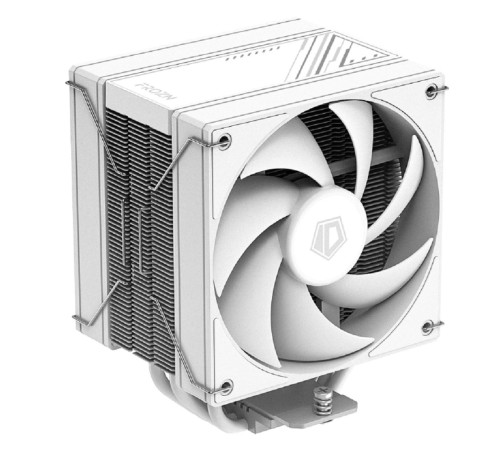 Вентилятор для процессора ID-COOLING FROZN A410 DW Socket AM4/AM5/115X/1200/1700, 120mm, 2000rpm, 29.85 дБ, 230W, PWM 4-pin, Al-Cu (FROZN A410 DW)
