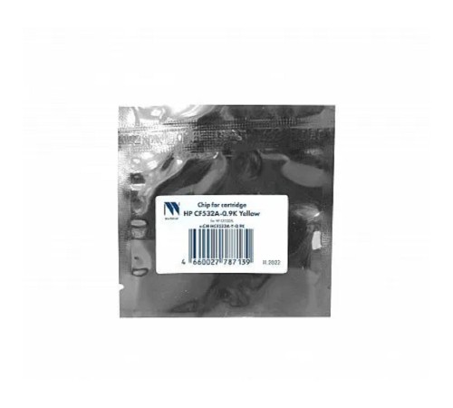 NV Print (NV-CH-HCF532A-Y) Чип  для HP CF532A Yellow (0.9K)