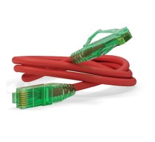 Кабельная сборка Hyperline PC-LPM-UTP-RJ45-RJ45-C6a-5M-LSZH-RD Патч-корд U/UTP, Cat.6a (100% Fluke Component Tested), 10G, LSZH, 5м, красный