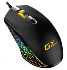 Мышь проводная игровая Genius Scorpion M705, USB, 6 кнопок, оптическая, разрешение 800-7200 DPI, RGB-подсветка Цвет: черный
