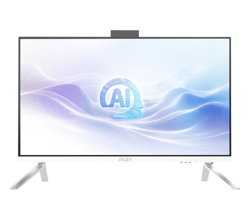 Моноблок MSI Modern AM273Q AI 1UM-047XRU 27" WQHD Core Ultra 5 125U (1.3) 16Gb SSD512Gb Graphics noOS GbitEth WiFi BT 120W клавиатура мышь Cam черный 2560x1440