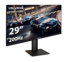 LCD ExeGate 29" EC1500 Combat {IPS 2560x1080 200Hz 1ms 21:9 250cd 1000:1 178/178 2xHDMI2.0 2xDisplayPort Speakers} [EX297301RUS]