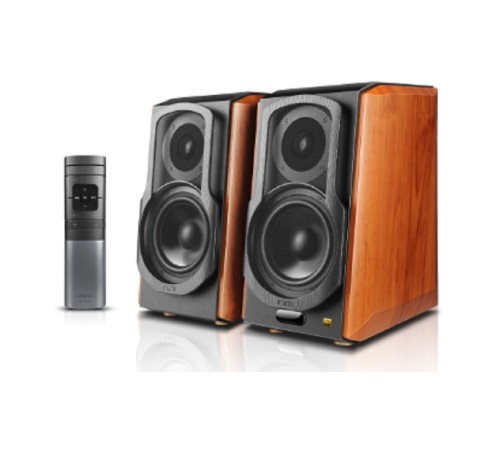 Edifier S1000W  Brown {120W, 45 Гц - 40 кГц;WiFi, Airplay2, Bluetooth 5.2, Optical, RCA, Coaxial}
