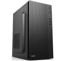 CBR Корпус mATX Minitower MX12, c БП PSU-ATX500-12EC (500W/120mm), 1*USB 3.0, 2*USB 2.0, HD Audio+Mic, Black [PCC-MATX-MX12-500W]