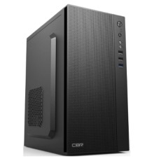 CBR Корпус mATX Minitower MX12, c БП PSU-ATX500-12EC (500W/120mm), 1*USB 3.0, 2*USB 2.0, HD Audio+Mic, Black [PCC-MATX-MX12-500W]