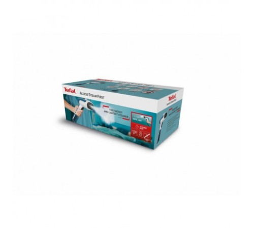 TEFAL DT6130E0 Ручной отпариватель, 1300 Вт, белый/синий
