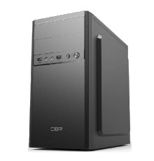 CBR Корпус mATX Minitower RD873, без БП, 2*USB 2.0, HD Audio+Mic, кабель питания 1.2м, Black [PCC-MATX-RD873-WPSU]