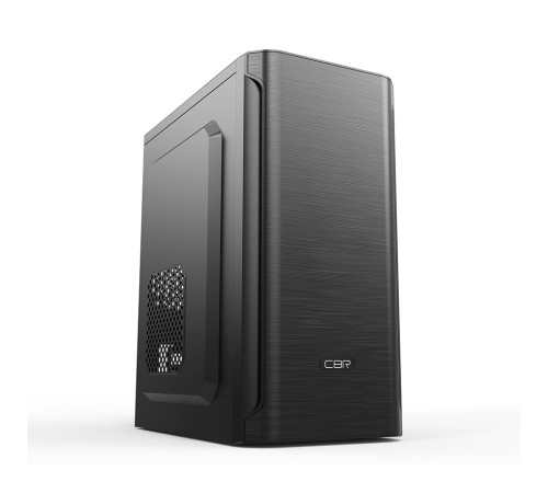 CBR Корпус mATX Minitower MX10, c БП PSU-ATX400-12EC (400W/120mm), 2*USB 2.0, HD Audio+Mic, Black [PCC-MATX-MX10-400W]