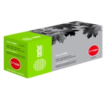 Картридж лазерный Cactus CS-C718BK 718 BK черный (3400стр.) для Canon MF8330i/MF8330/MF8350/LBP7200
