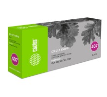 Картридж лазерный Cactus CS-CLT-K407S CLT-K407S черный (1500стр.) для Samsung CLP320/320n/325/CLX3185/3185n/3185fn