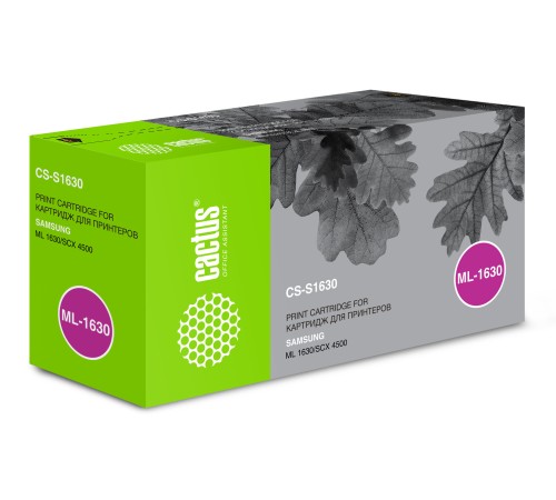 Картридж лазерный Cactus CS-S1630 ML-D1630A черный (2000стр.) для Samsung ML1630/1630W/SCX4500