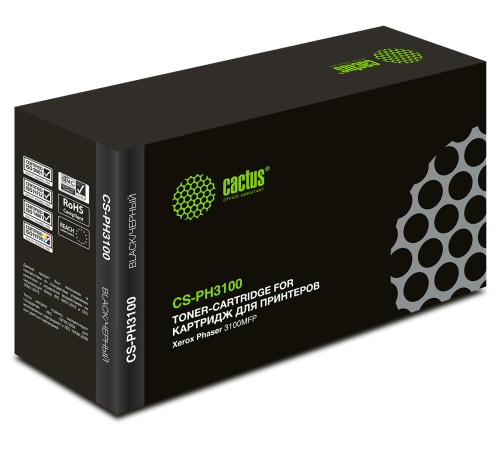 Картридж лазерный Cactus CS-PH3100 106R01379 черный (4000стр.) для Xerox Phaser 3100MFP