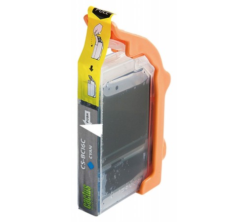 Картридж струйный Cactus CS-BCI6C голубой (12мл) для Canon S800/ S820/ S900/ S9000; i550/ i560/ i860/ i865/ i905D/ i950S/ i960x/ i965/ i990/ i9100/ i9950; JX500; MP750/ MP760; iP600D/ iP3000/ iP600D/ iP8500; BJC-8200 Photo