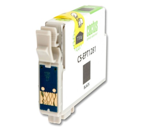 Картридж струйный Cactus CS-EPT1285 черный/голубой/пурпурный/желтый набор (31мл) для Epson Stylus SX125/SX425W/SX420W/S22/Office BX305F/BX305FW