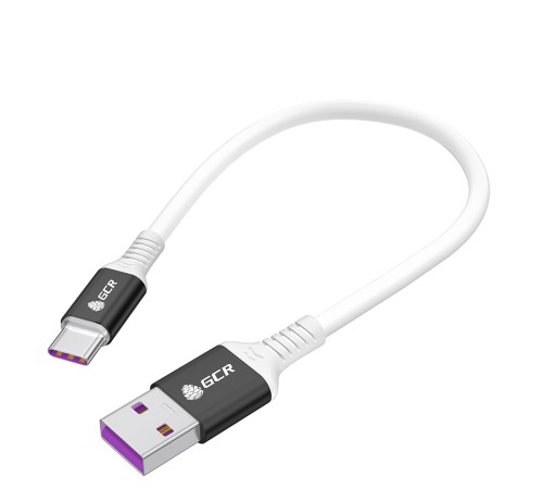 GCR Кабель 0.5m, TypeC POWER DELIVERY 60 W, 5A max, быстрая зарядка, белый TPE, AL case черный, белый ПВХ, 28/22 AWG, GCR-53655 Greenconnect GCR-53655 GCR Кабель 0.5m, TypeC POWER DELIVERY 60 W, 5A max, быстрая зарядка, белый TPE, AL case черный, белый ПВХ, 28/22 AWG, GCR-53655 Greenconnect GCR-53655