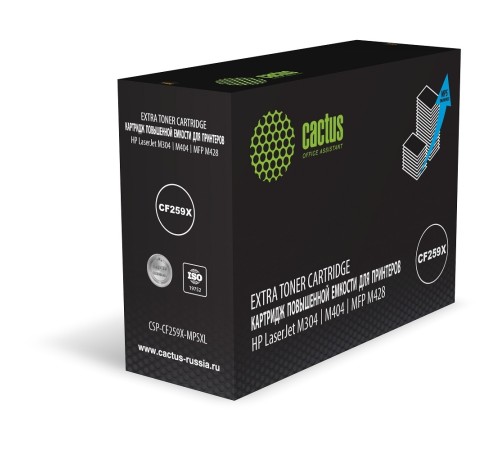 Картридж лазерный Cactus CSP-CF259X-MPSXL CF259X черный (20000стр.) для HP LJ M304/M404/MFP M428