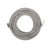 Rexant (02-0390-10) Патч-корд S/FTP, CAT 6A (10G), RJ45-RJ45, 28AWG, LSZH, серый, 10м