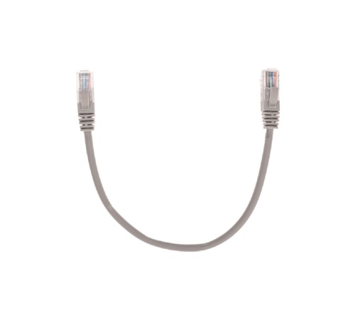 Rexant (02-0100-03) Патч-корд U/UTP, CAT 5e, RJ45-RJ45, 26AWG, LSZH, серый, 0,3м