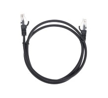 Rexant (02-0102-1) Патч-корд U/UTP, CAT 5e, RJ45-RJ45, 26AWG, LSZH, черный, 1м