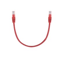 Rexant (02-0293-03) Патч-корд U/UTP, CAT 6, RJ45-RJ45, 26AWG, LSZH, красный, 0,3м