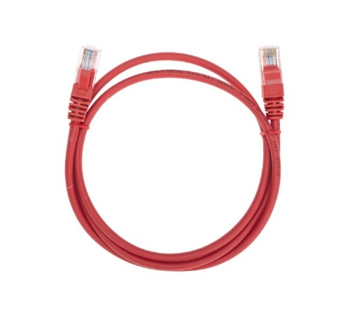 Rexant (02-0103-1) Патч-корд U/UTP, CAT 5e, RJ45-RJ45, 26AWG, LSZH, красный, 1м