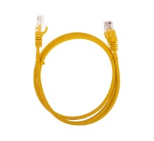 Rexant (02-0105-1) Патч-корд U/UTP, CAT 5e, RJ45-RJ45, 26AWG, LSZH, желтый, 1м