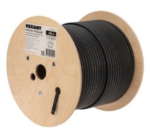 Rexant (51-0275) Кабель греющий (нагревательный) саморегулирующийся SRL16-2CR, экранированный, 16Вт/м, 0,9мм2/105м, 200м