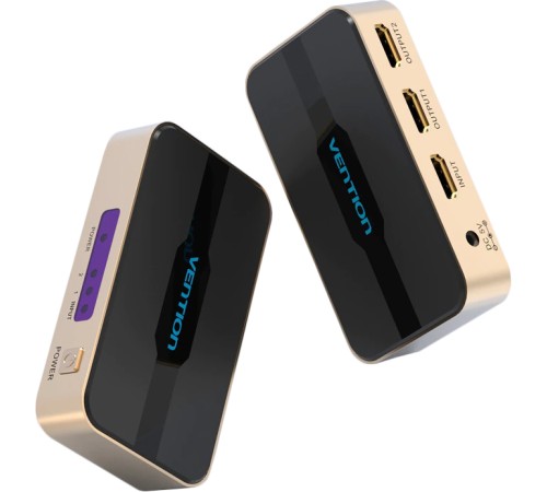 Разветвитель - сплиттер Vention HDMI 19F/2x19F на 2 монитора Разветвитель Vention HDMI 19F/HDMI 19F x 2 (ACBG0)