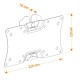 Кронштейн для телевизора Holder LCDS-5060 черный глянец 19"-32" макс.30кг настенный фиксированный
